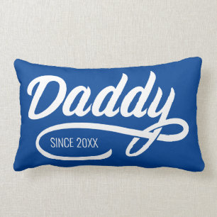 Father's Day - Daddy Since… Lumbar Cushion