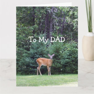 Father's Day Deer Card