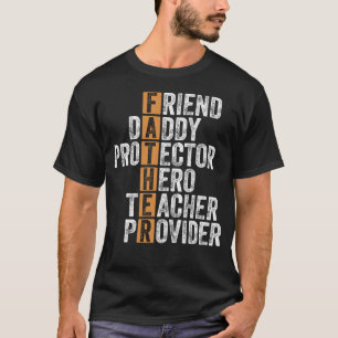 Father's Day Digital Print T-Shirt