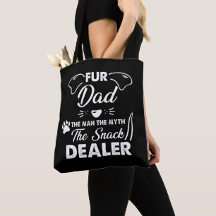 Fathers Day Dog Best Dog Dad Ever Tote Bag