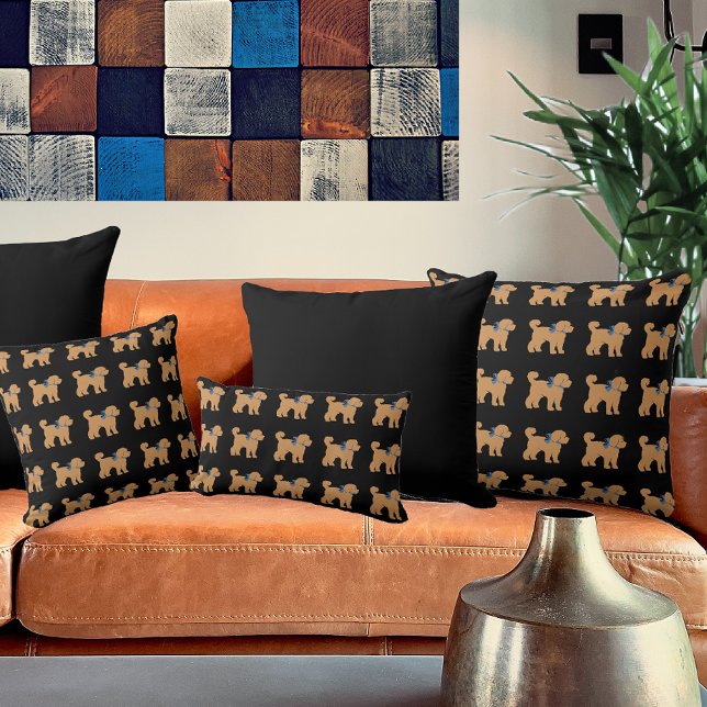 Father's Day Doodle Dog  Cushion (Creator Uploaded)