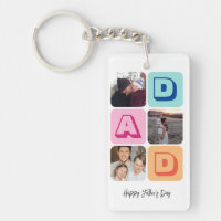Father's Day Family Photo Collage I Love You Dad