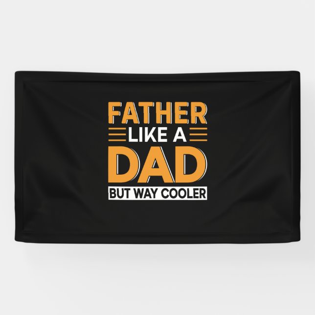 Father's Day Father Like A Dad Banner (Horizontal)