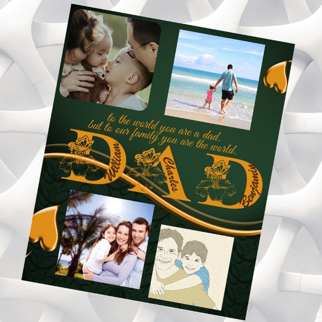 Father's day Father's gift  Pedestal Sign (Creator Uploaded)