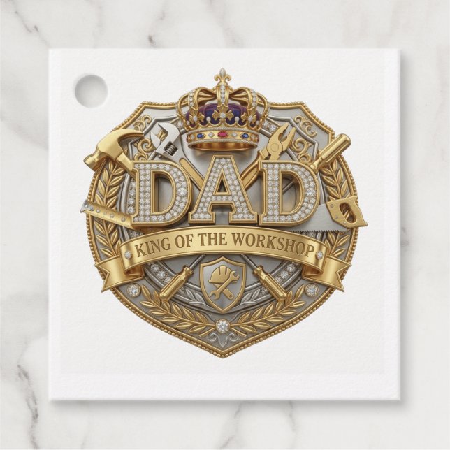 Fathers Day Favour Tags (Front)