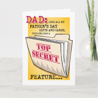 Father's Day "Feature" Card