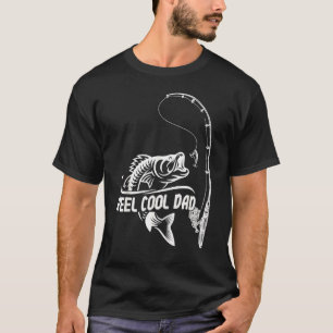 Father's Day  Fishing Reel Cool Dad Fisherman Dadd T-Shirt