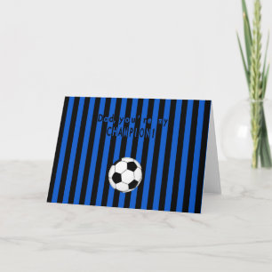 Father's day, football, soccer team fan - Inter Card