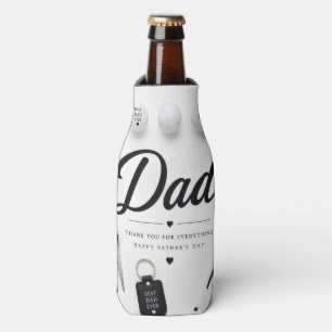Father's Day for Golf Dad Bottle Cooler