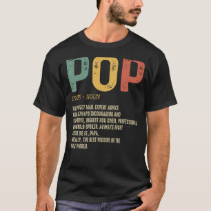 Father's Day  For Men Pop Definition Grandpa T-Shirt