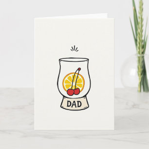 Fathers Day Fruit Drink Card