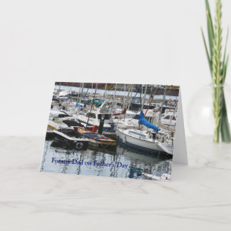 Father's Day - Funchal marina, Madeira Card