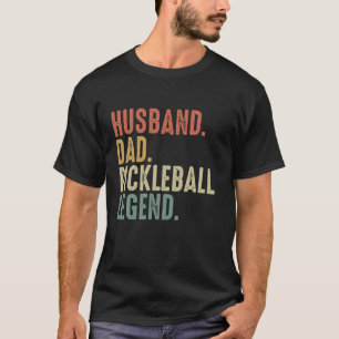 Father's Day Funny Husband Dad Pickleball Legend V T-Shirt