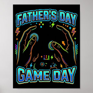 Father's Day, Game Day Poster