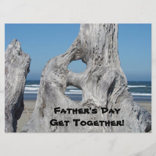 Father's Day Get Together! Invitations! Blue Ocean Invitation