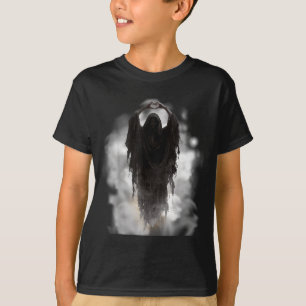 Fathers day ghost heart hands horror scary face T-Shirt