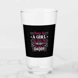 Father's Day Gift A Girl Calls Me Daddy Glass