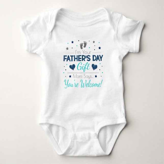 Father's Day Gift  - Baby Bodysuit (Front)