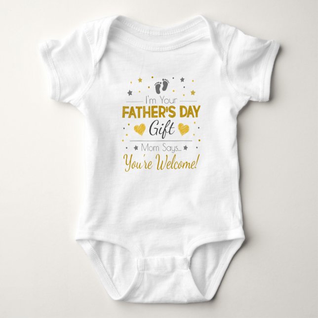 Father's Day Gift - Baby Bodysuit (Front)