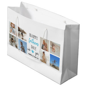 Father's Day Gift Bag   Personalised Photos
