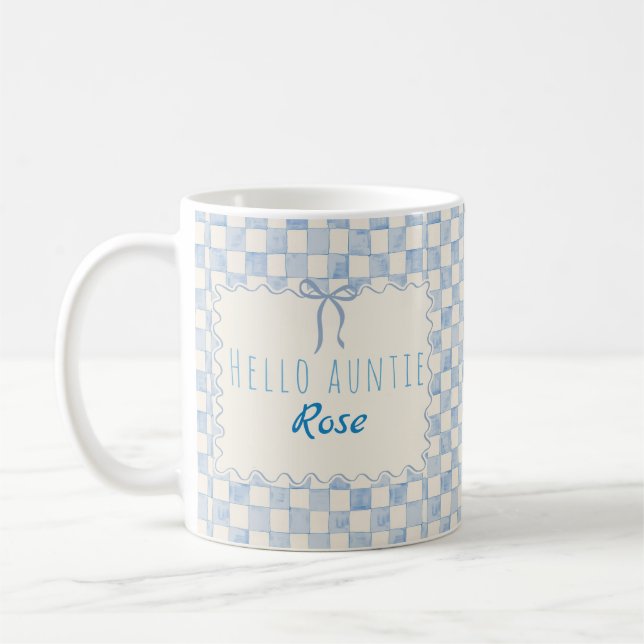 Father's Day Gift Custom Name Coffee Mug (Left)