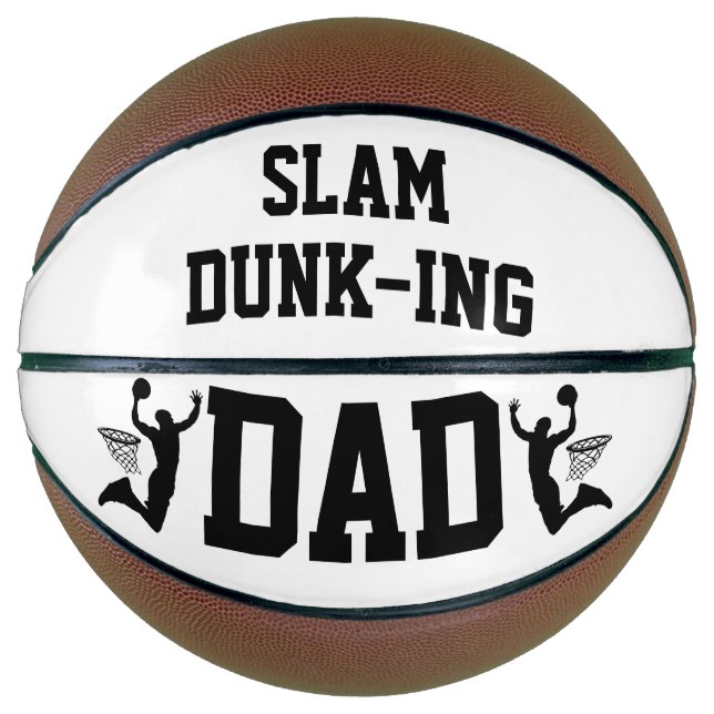 Father's Day Gift For dad | Create Your Own Custom Basketball (Front)
