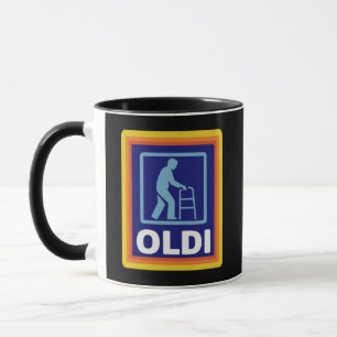 Fathers Day Gift Funny Oldi Parody Gift For Dad Mug