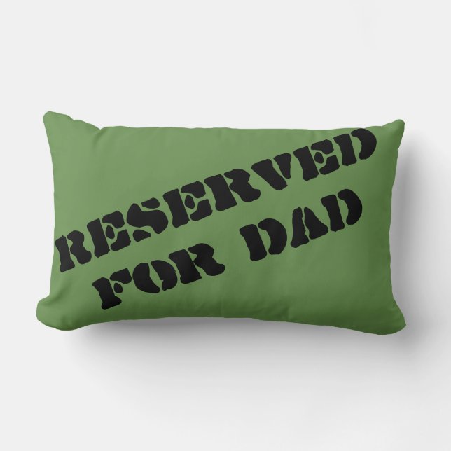 Father's Day Gift Lumbar Cushion (Front)
