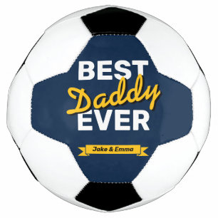 Father's Day Gift Personalized Soccer Ball