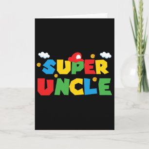 Fathers Day Gift Uncle Gift From Niece Nephew Sist Card