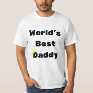 father's day gift-World’s Best Dad T-Shirt