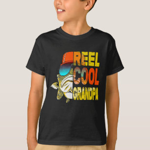 Father's Day Gifts - Fishing Reel Cool Grandpa T-Shirt