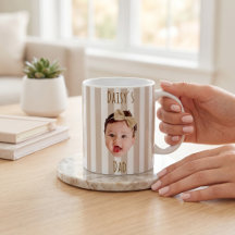 Father's Day Gifts for Dad Baby Face Mug