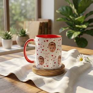 Father's Day Gifts For Dad Red Heart Mug