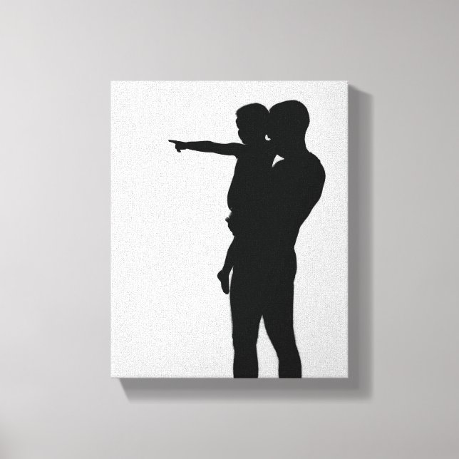 Fathers Day Gifts Premium Wrapped Canvas (Gloss) (Front)