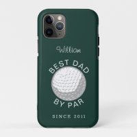 Fathers Day Golf Best Dad By Par Custom Golfing