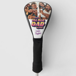 Father's Day Golf Dad Best Dad Photo Swagger Head Cover