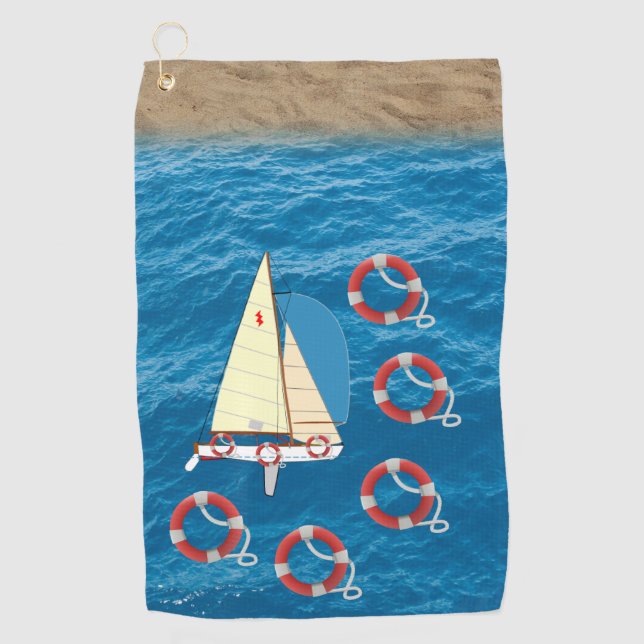 Father's Day Golf Towel (Front)