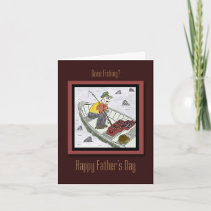 Father's Day Gone Fishing Card