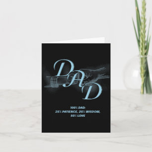 Father's Day Grandfather Gift G-pa God Said Let Th Card