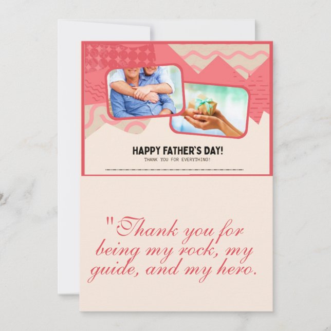Father's Day Greeting card (Front)