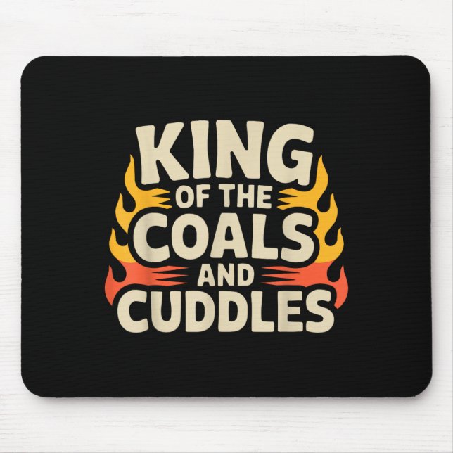 Fathers Day Grilling Dad Grillmaster Daddy Mouse Pad (Front)
