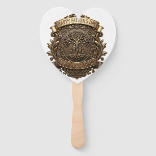 Fathers day hand fan
