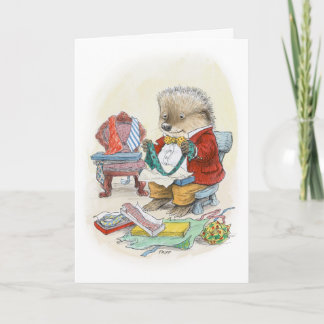 Father's Day Hedgehog Card