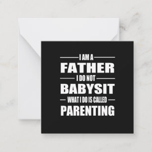 Father's Day   I Am A Father Card