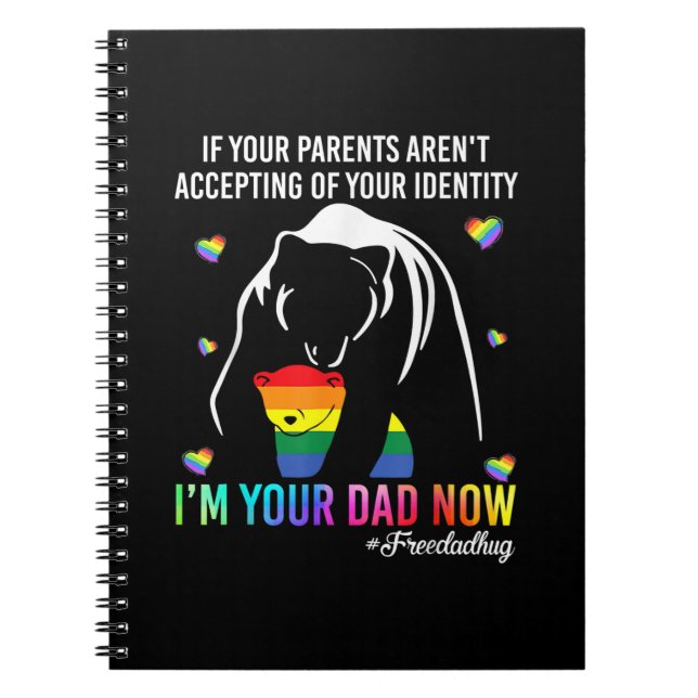 Father's Day | I Am Your Dad Now Notebook (Front)