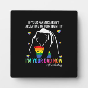 Father's Day I Am Your Dad Now Plaque