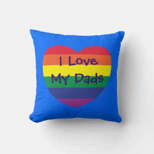 Father's Day I Love My Dads Cushion