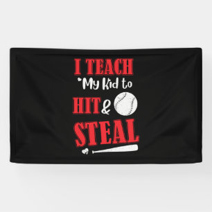 Father's Day I Teach My Kid To Hit Banner