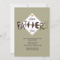 Father's Day Icons Invitation